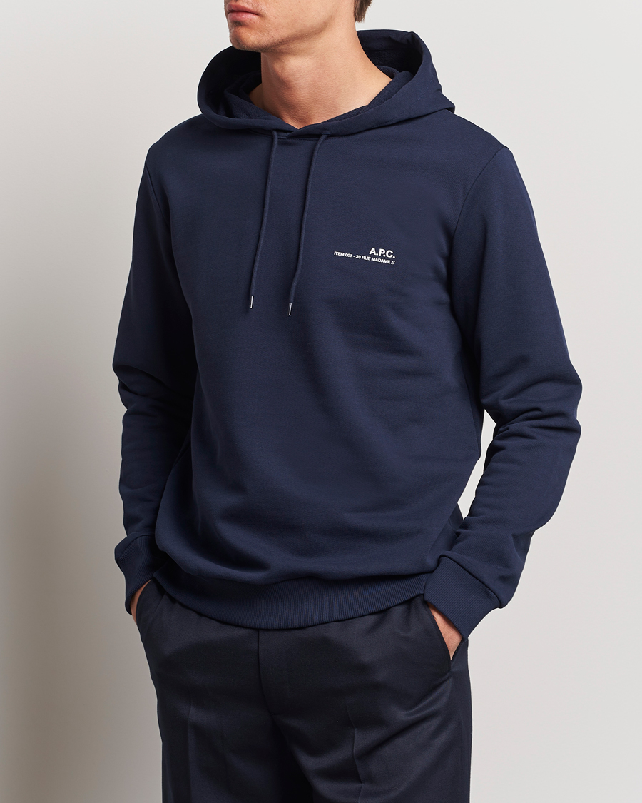 Heren | Afdelingen | A.P.C. | Item Hoodie Navy