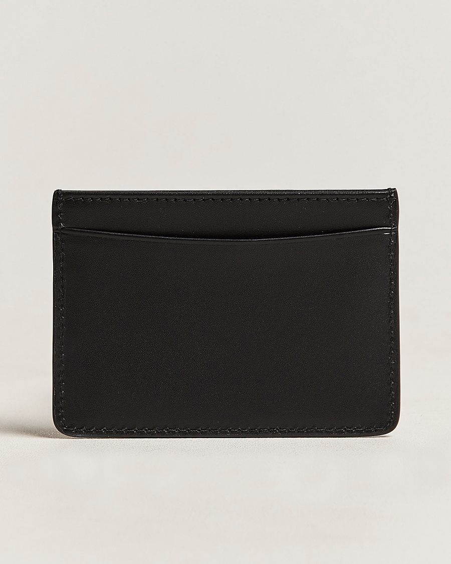 Heren | Accessoires | A.P.C. | Calf Leather Card Holder Black