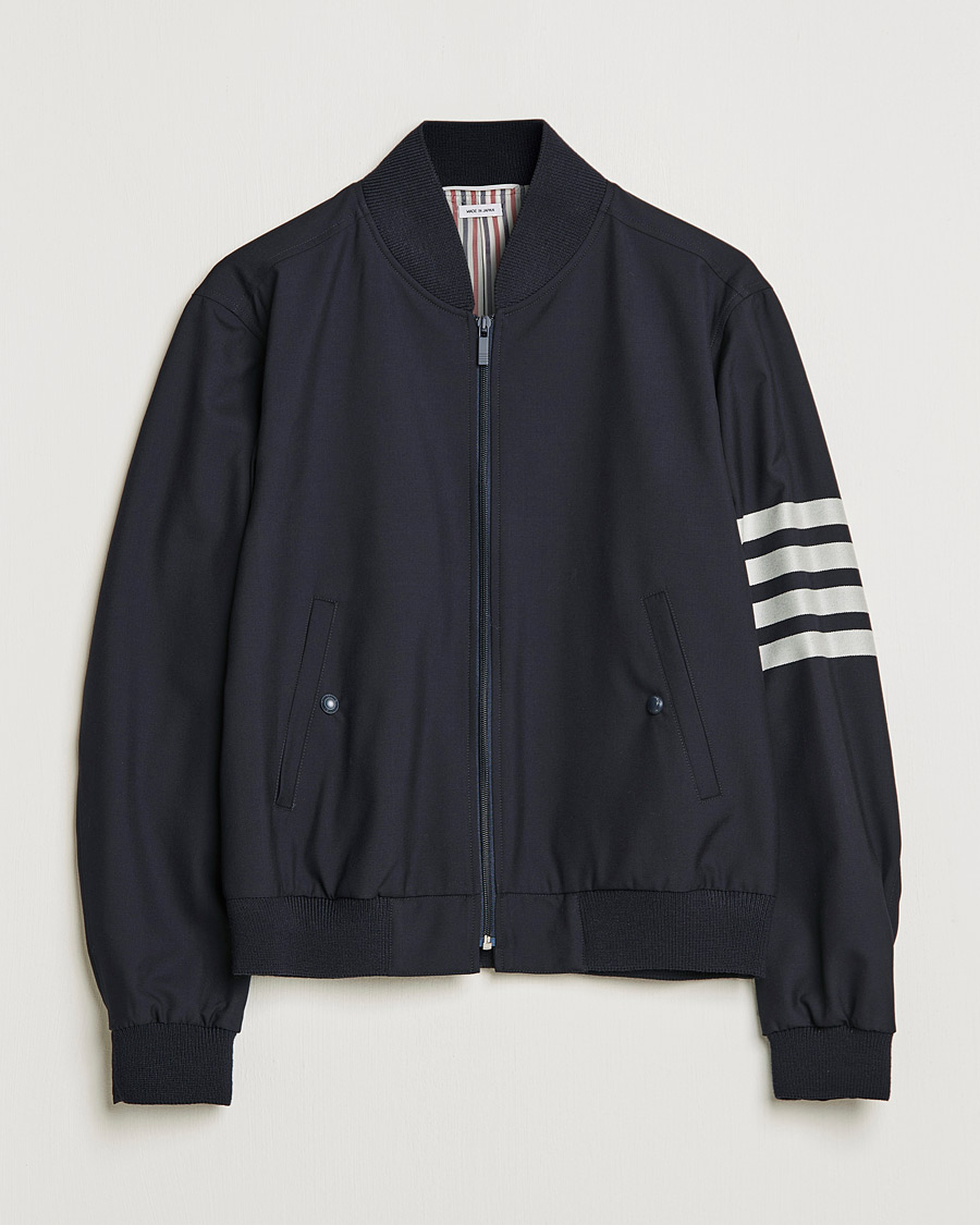 Heren | Jassen | Thom Browne | 4-Bar Blouson Jacket Navy