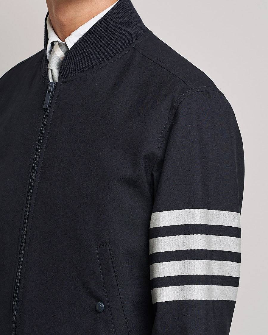 Heren | Jassen | Thom Browne | 4-Bar Blouson Jacket Navy