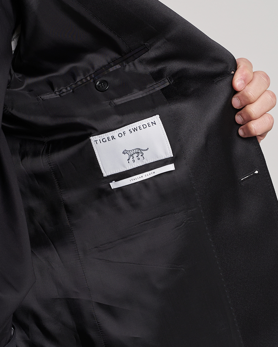 Heren | Blazers | Tiger of Sweden | Justin Tuxedo Blazer Black
