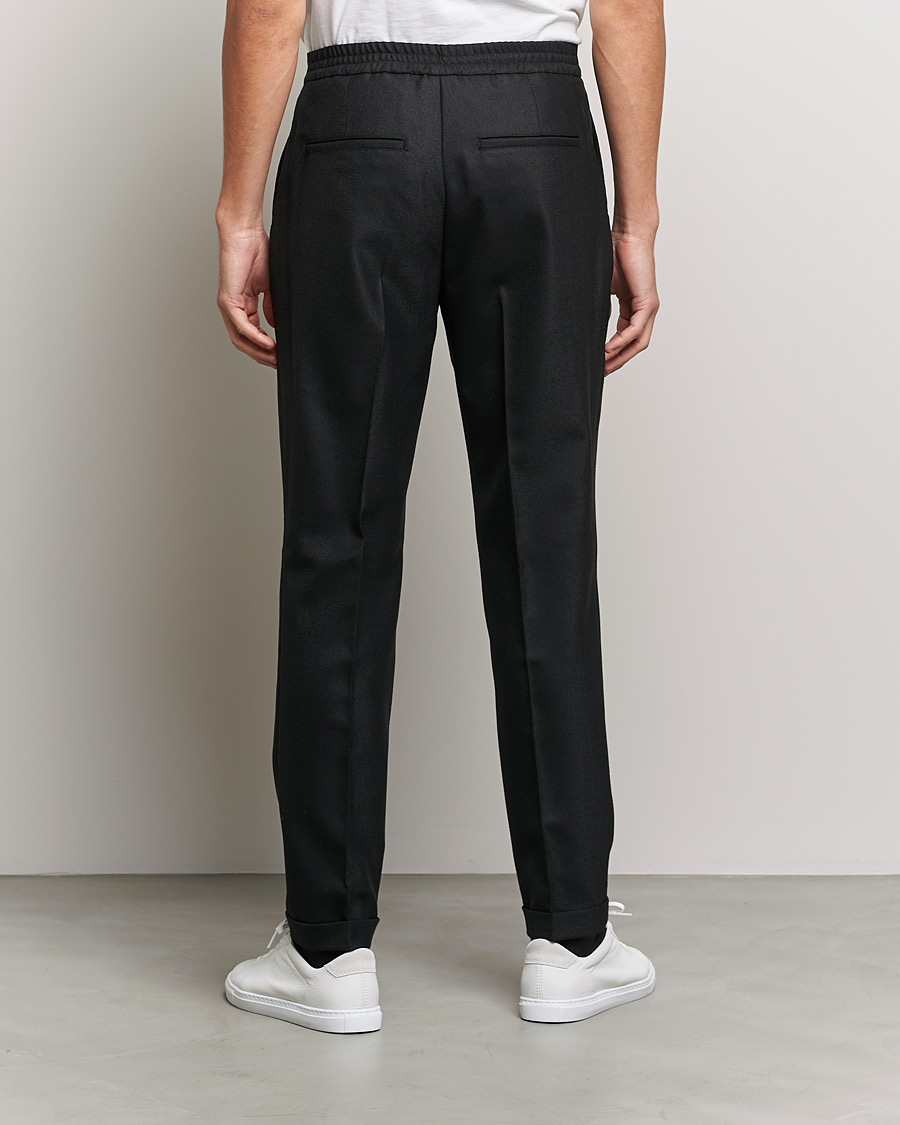 Heren | Broeken | J.Lindeberg | Sasha Wool Twill Pants Black