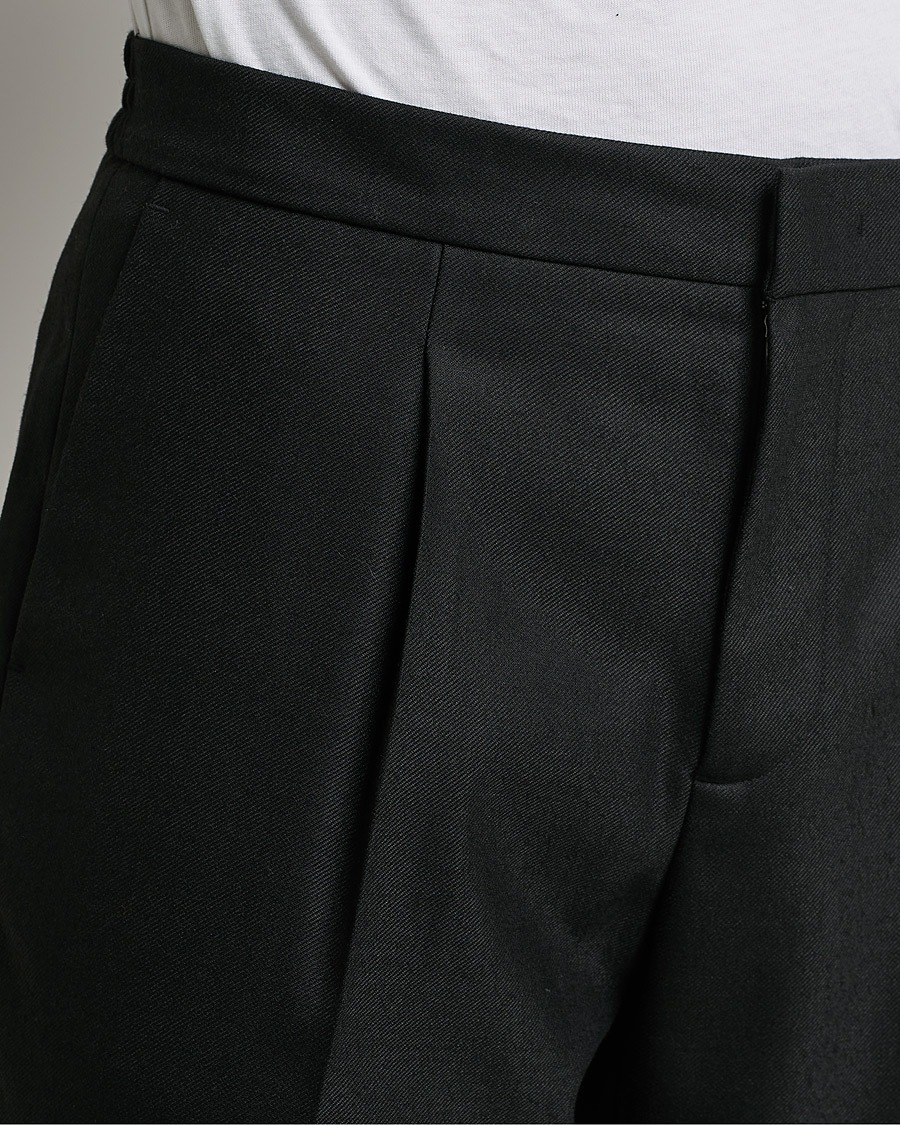 Heren | Broeken | J.Lindeberg | Sasha Wool Twill Pants Black