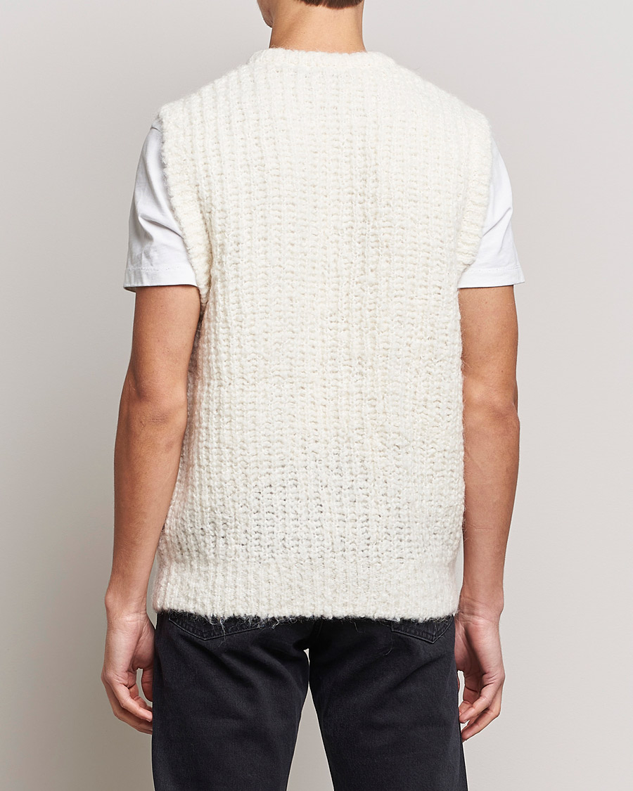 Heren | Truien | J.Lindeberg | Alfons Wool Slipover Cloud White