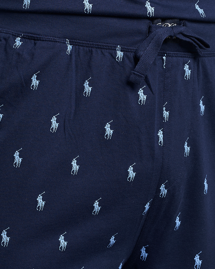 Heren | Pyjama's en gewaden | Polo Ralph Lauren | Printed Pony Pyjama Pants Navy