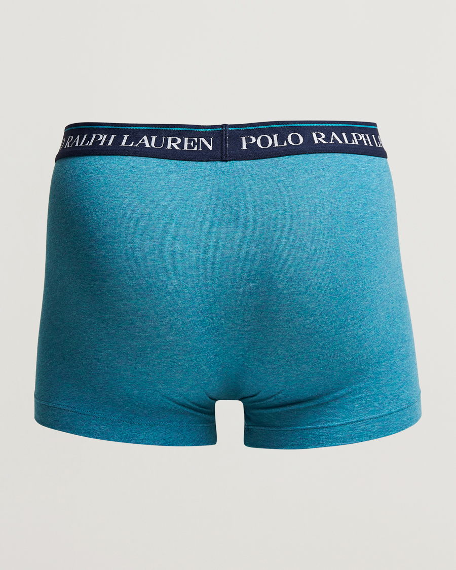 Heren | Ondergoed | Polo Ralph Lauren | 3-Pack Trunk Grey/Peacock/Navy