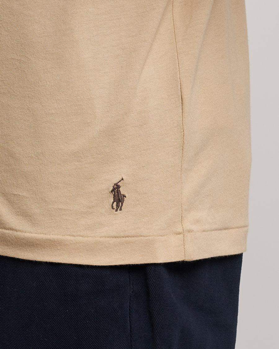 Heren | T-shirts | Polo Ralph Lauren | 3-Pack Crew Neck T-Shirt Grey/Navy/Sand Dune