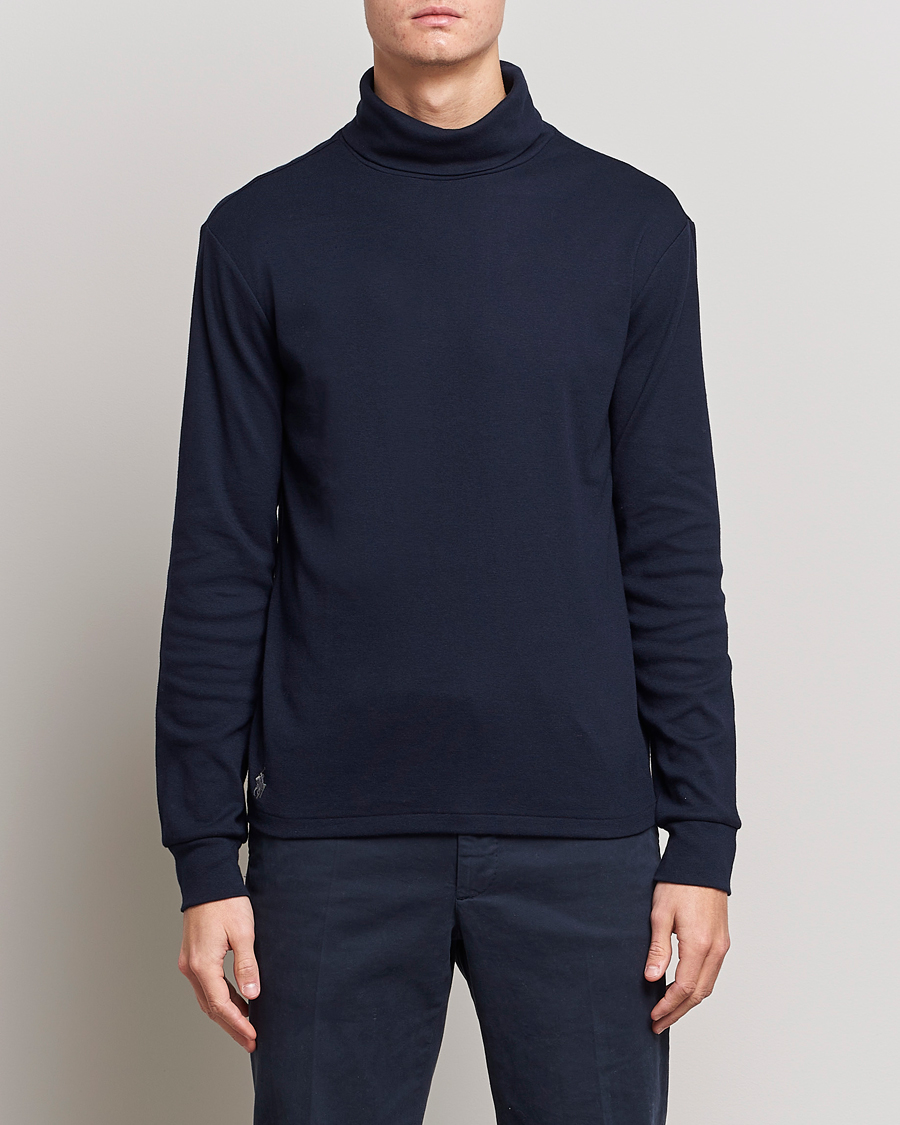 Heren | Truien | Polo Ralph Lauren | Rib Knitted Polo Aviator Navy