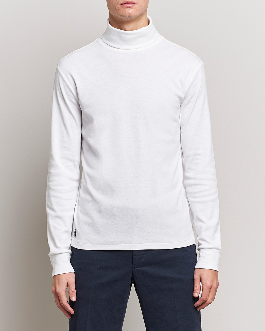 Heren | Truien | Polo Ralph Lauren | Rib Knitted Polo White