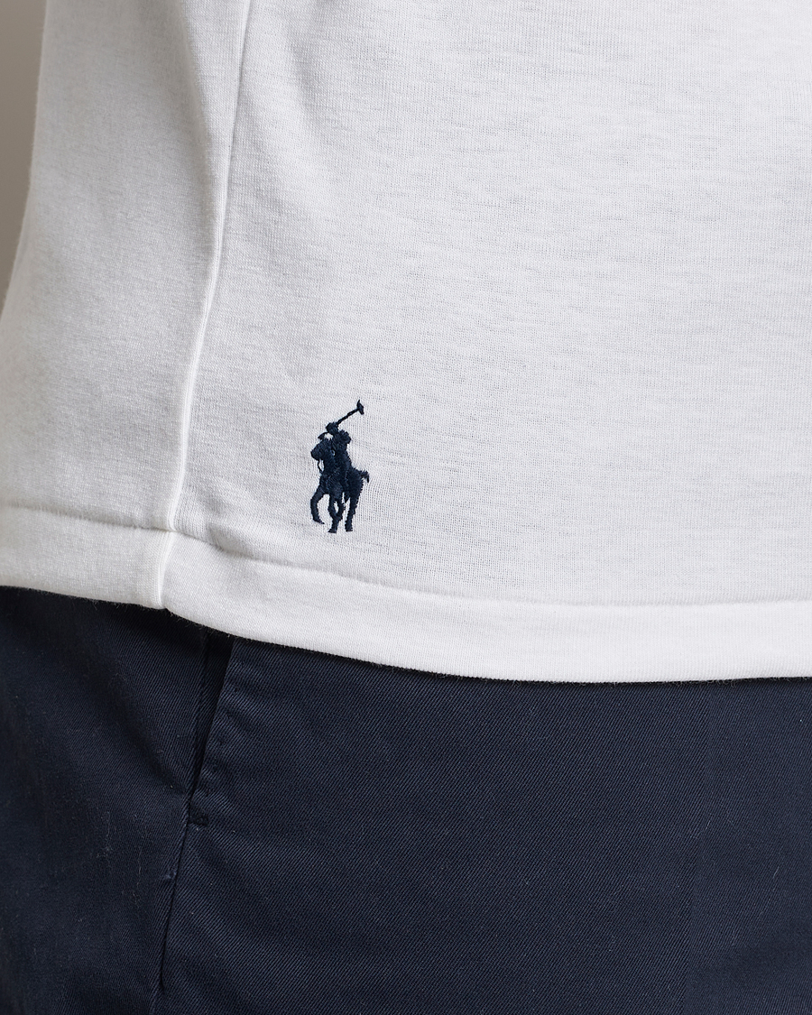 Heren | Truien | Polo Ralph Lauren | Rib Knitted Polo White