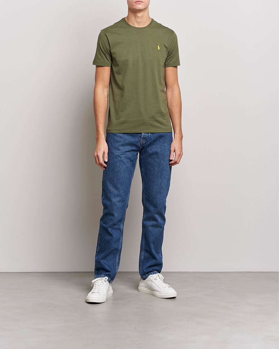 Heren | T-shirts | Polo Ralph Lauren | Crew Neck T-Shirt Dark Sage