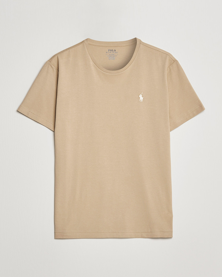 Heren | T-shirts | Polo Ralph Lauren | Crew Neck T-Shirt Coastal Beige