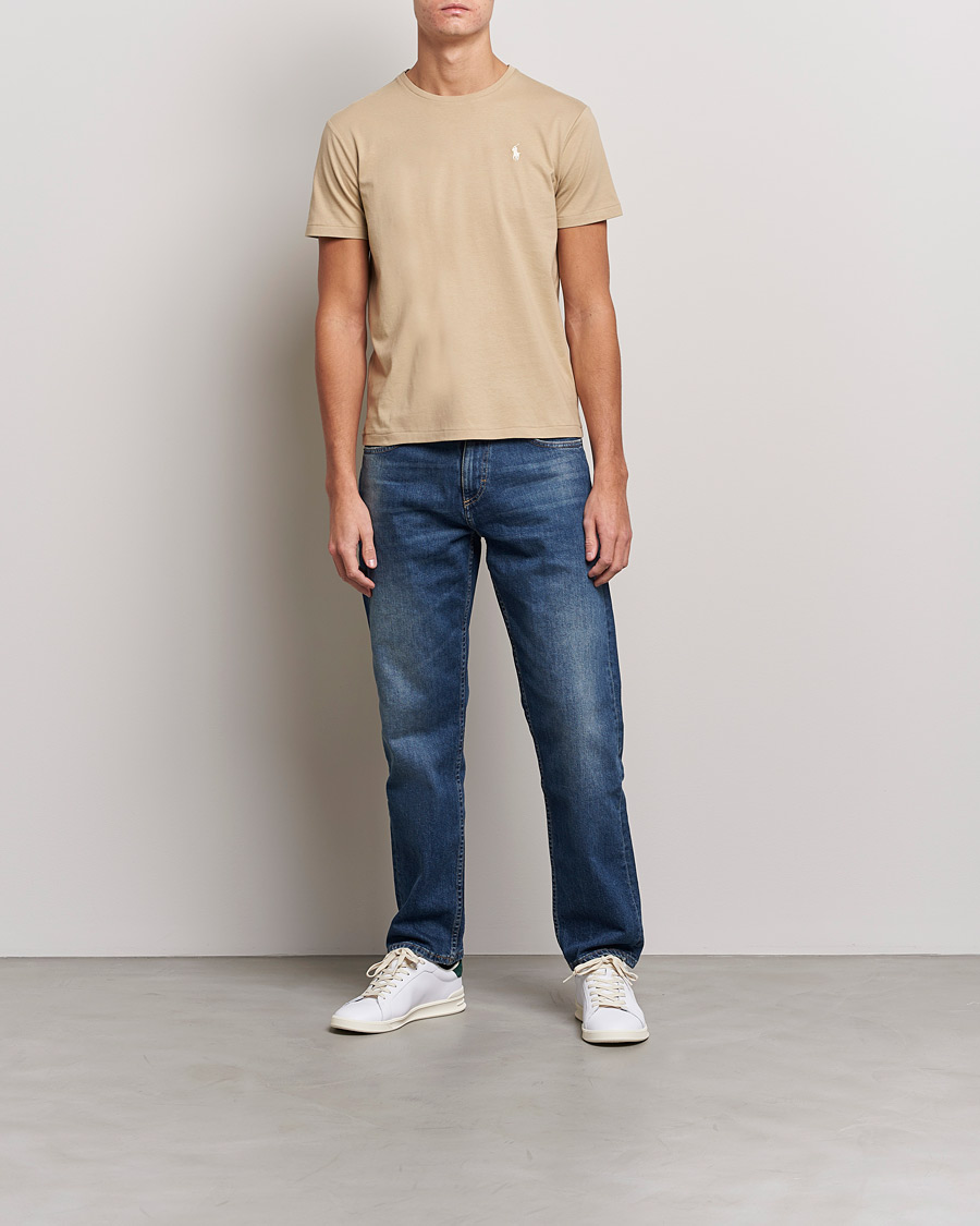 Heren | T-shirts | Polo Ralph Lauren | Crew Neck T-Shirt Coastal Beige