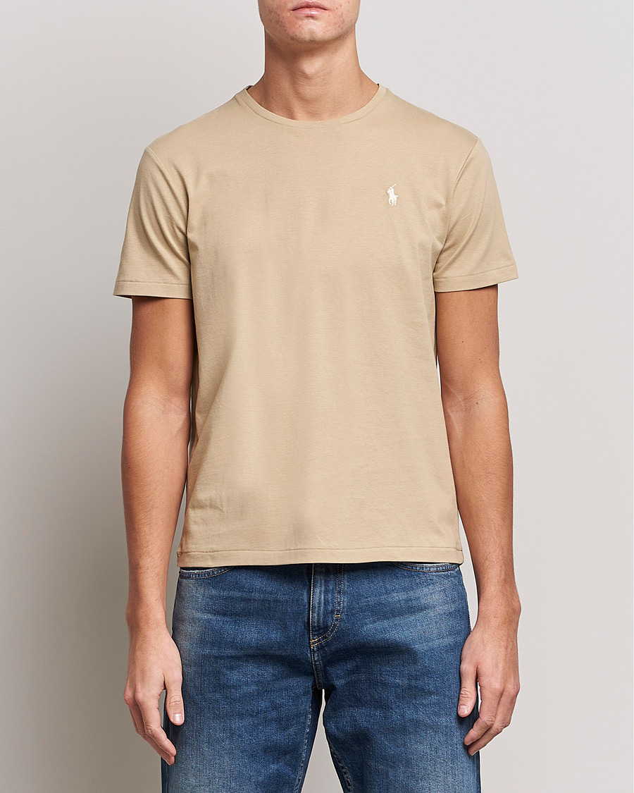 Heren | T-shirts | Polo Ralph Lauren | Crew Neck T-Shirt Coastal Beige
