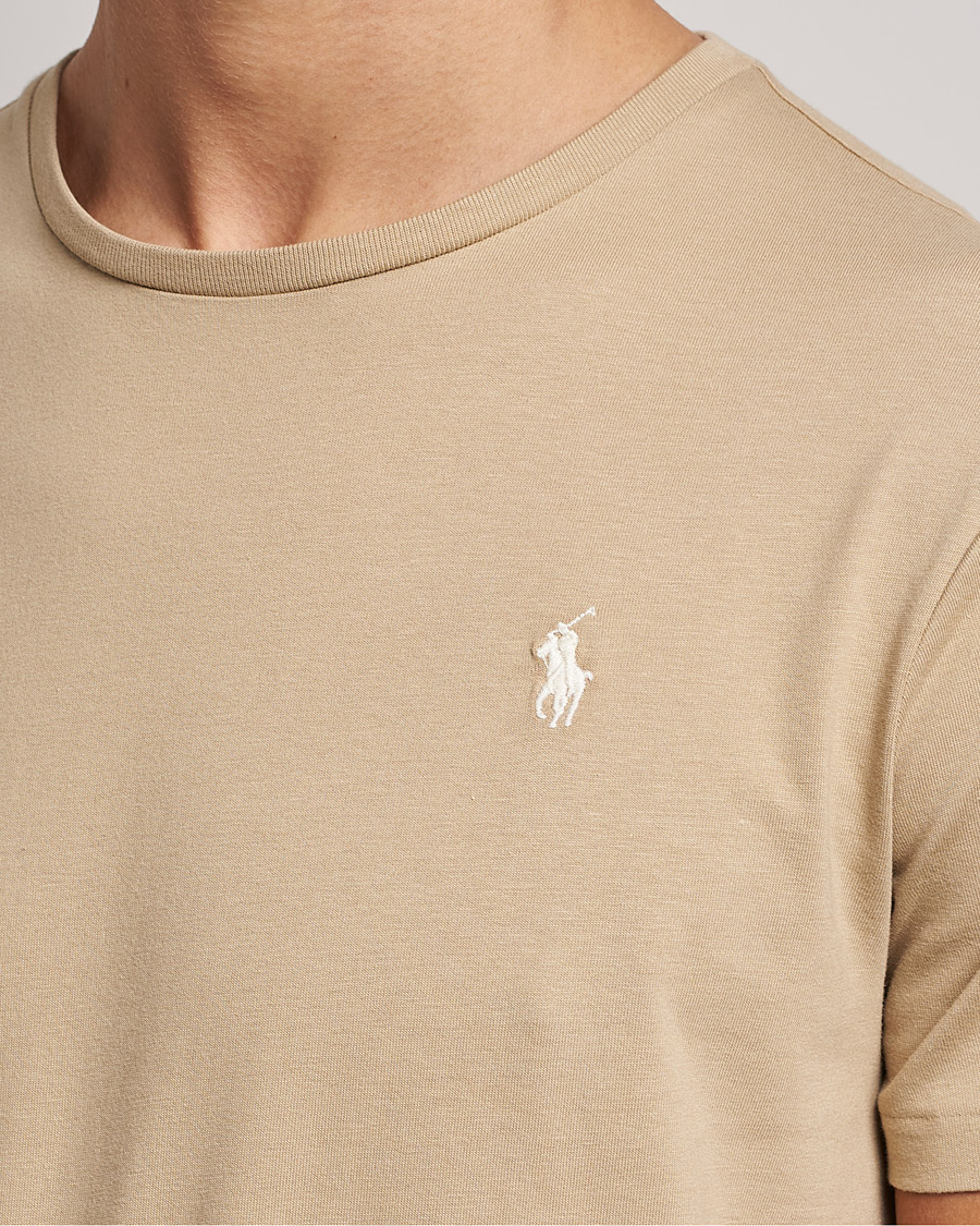 Heren | T-shirts | Polo Ralph Lauren | Crew Neck T-Shirt Coastal Beige