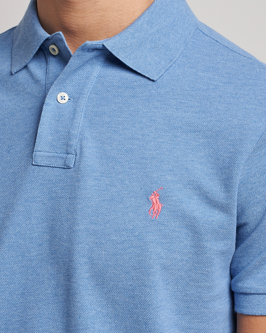 Heren | Polo's | Polo Ralph Lauren | Custom Slim Fit Polo Soft Royal Heather
