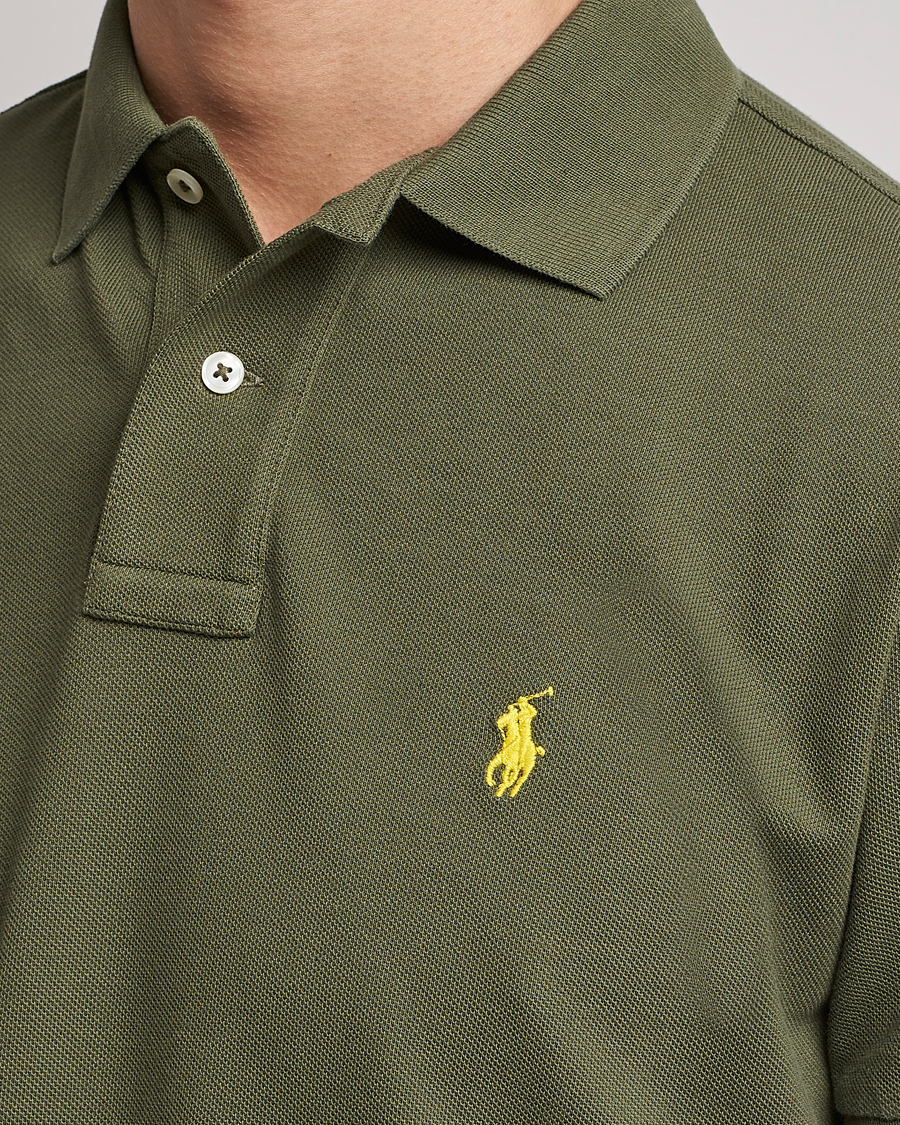 Heren | Polo's | Polo Ralph Lauren | Custom Slim Fit Polo Dark Sage