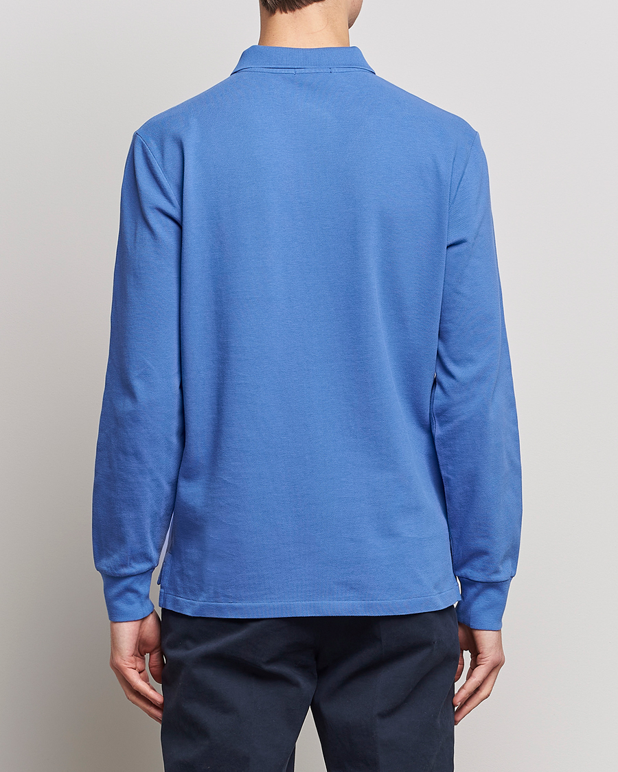 Heren | Truien | Polo Ralph Lauren | Custom Slim Fit Long Sleeve Polo Maidstone Blue
