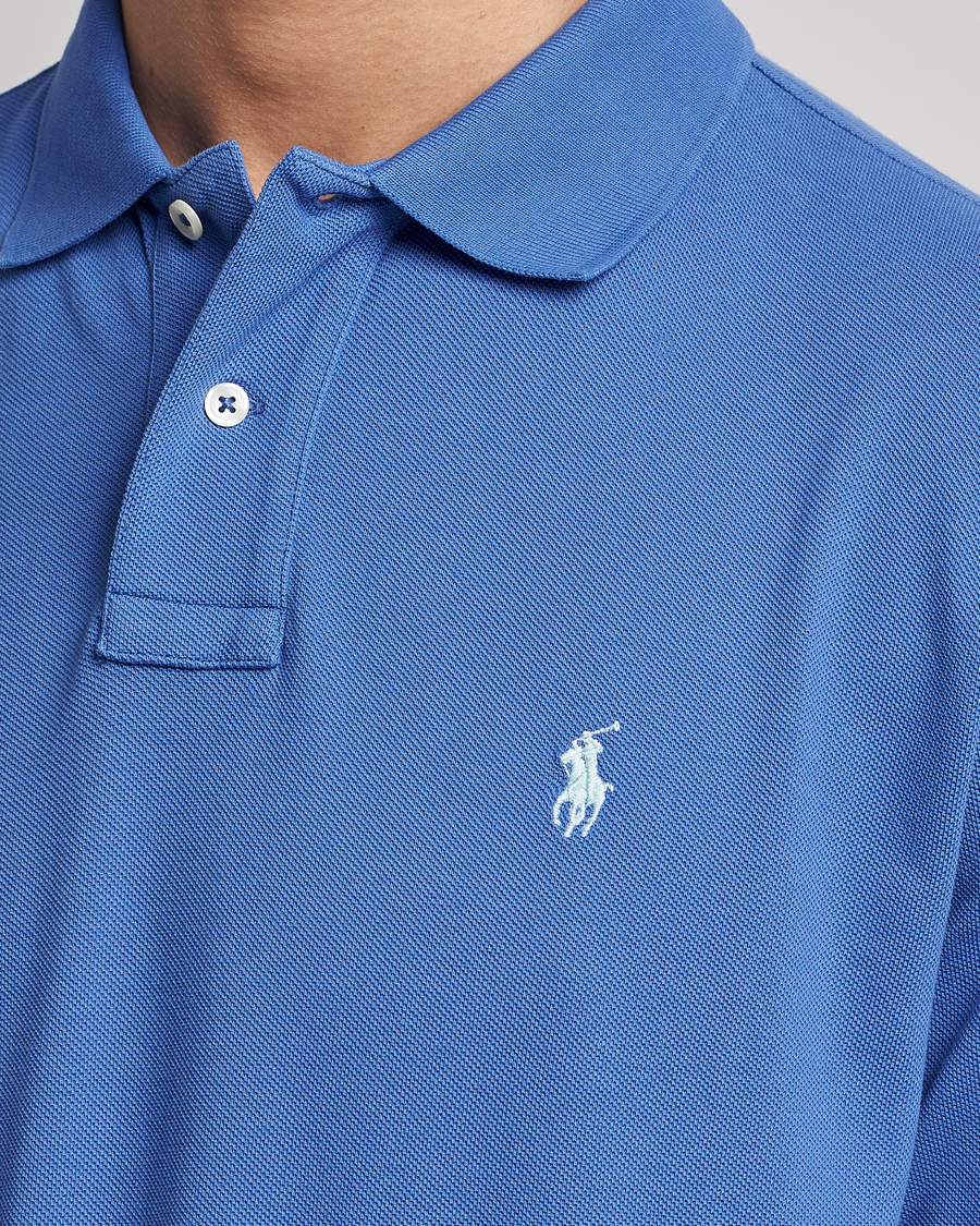 Heren | Truien | Polo Ralph Lauren | Custom Slim Fit Long Sleeve Polo Maidstone Blue