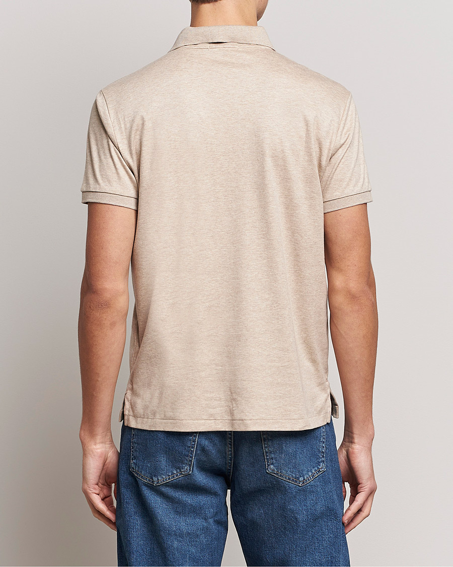 Heren | Polo's | Polo Ralph Lauren | Luxury Pima Cotton Polo Sand Heather
