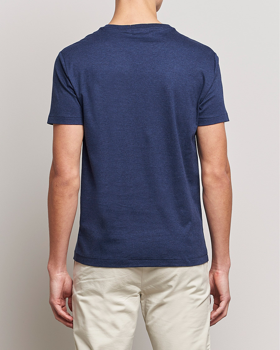 Heren | T-shirts | Polo Ralph Lauren | Luxury Pima Cotton Crew Neck T-Shirt Navy Heather
