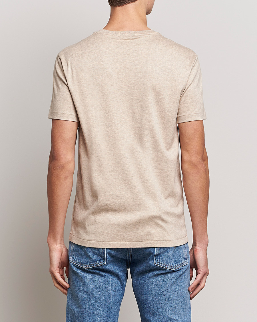 Heren | T-shirts | Polo Ralph Lauren | Luxury Pima Cotton Crew Neck T-Shirt Sand Heather