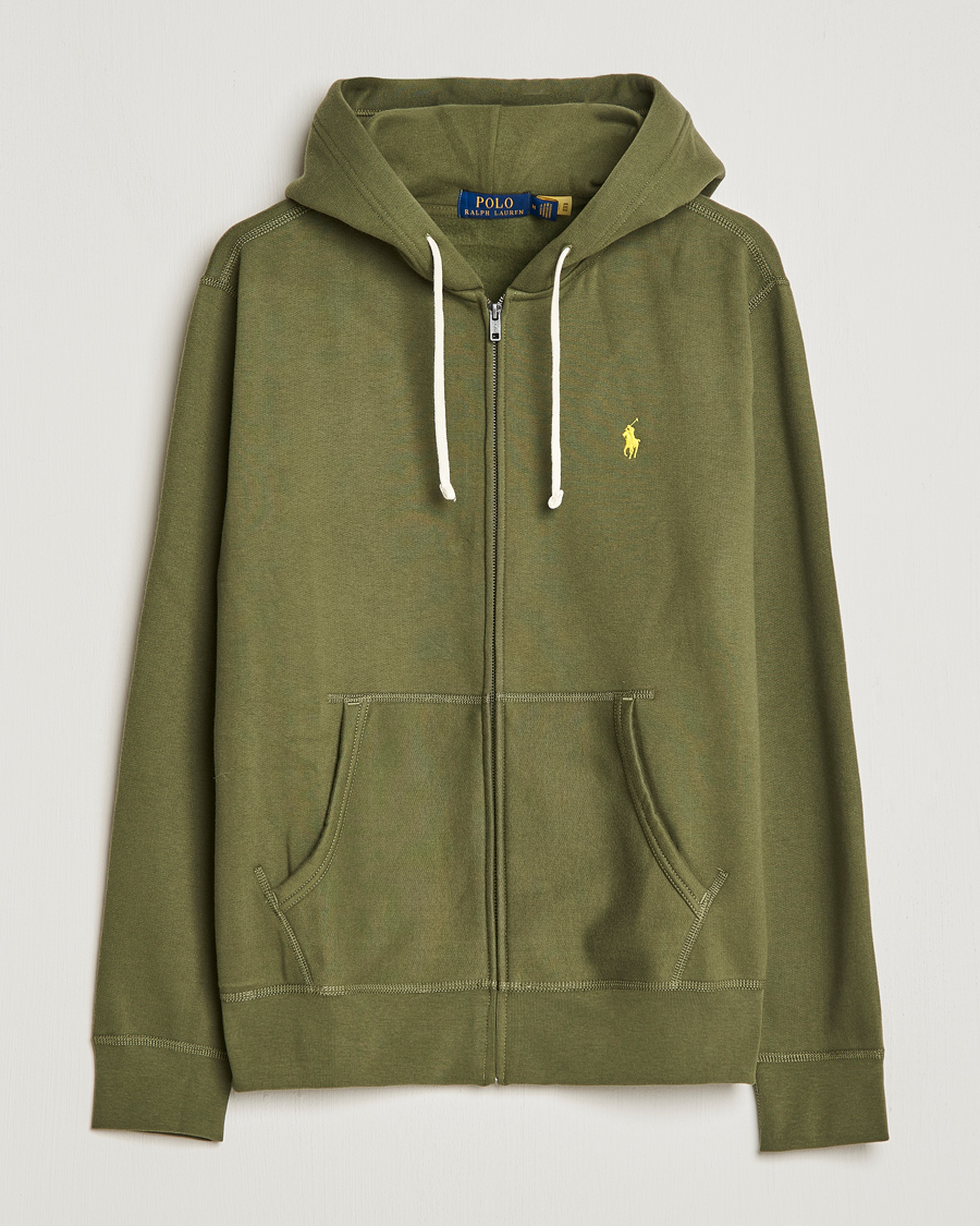 Heren | Truien | Polo Ralph Lauren | Fleece Full-Zip Hoodie Dark Sage