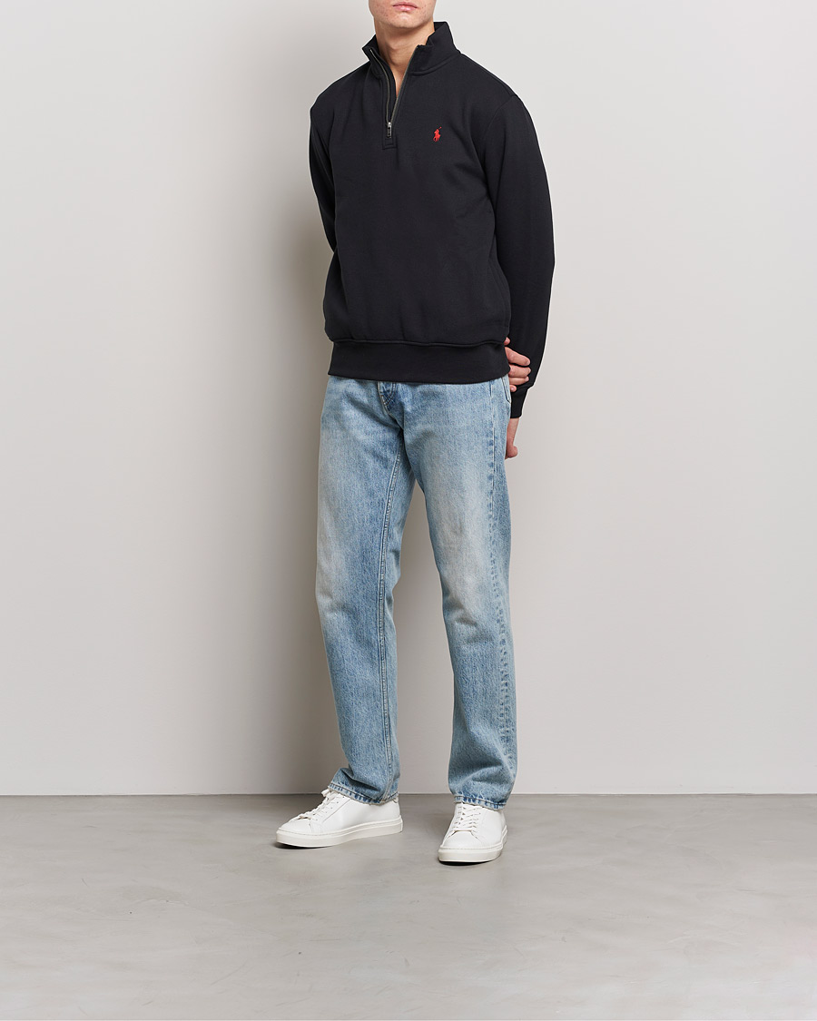 Heren | Truien | Polo Ralph Lauren | Magic Fleece Half-Zip Black