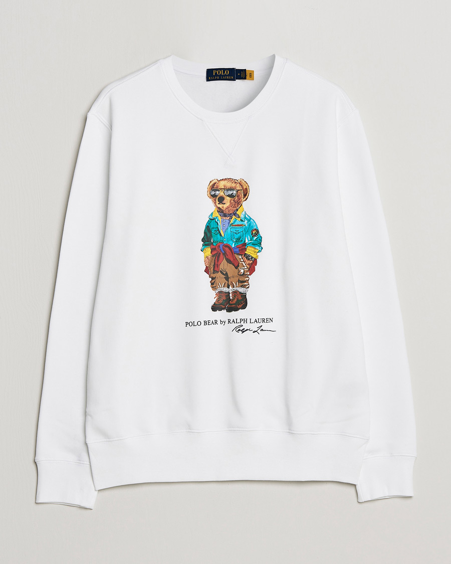 Heren | Truien | Polo Ralph Lauren | Magic Fleece Printed Bear Sweatshirt Coastal Beige