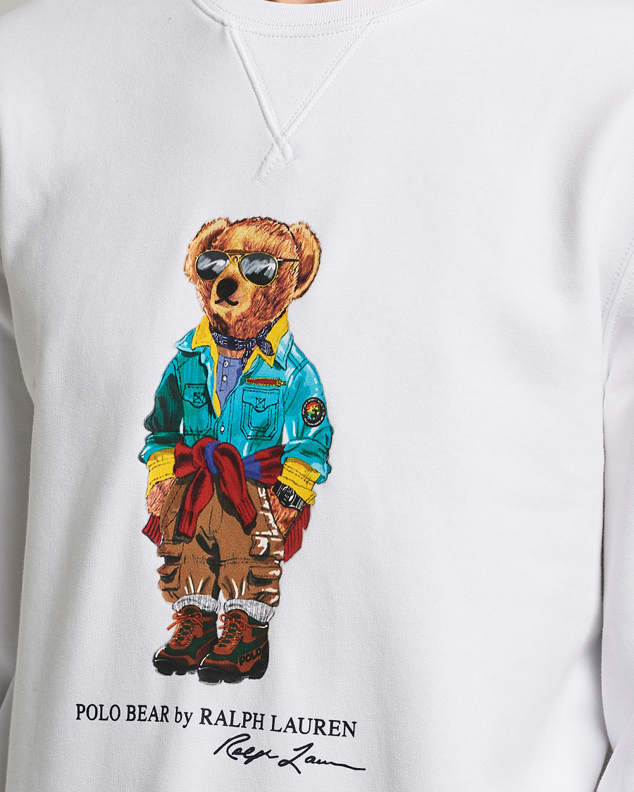 Heren | Truien | Polo Ralph Lauren | Magic Fleece Printed Bear Sweatshirt Coastal Beige