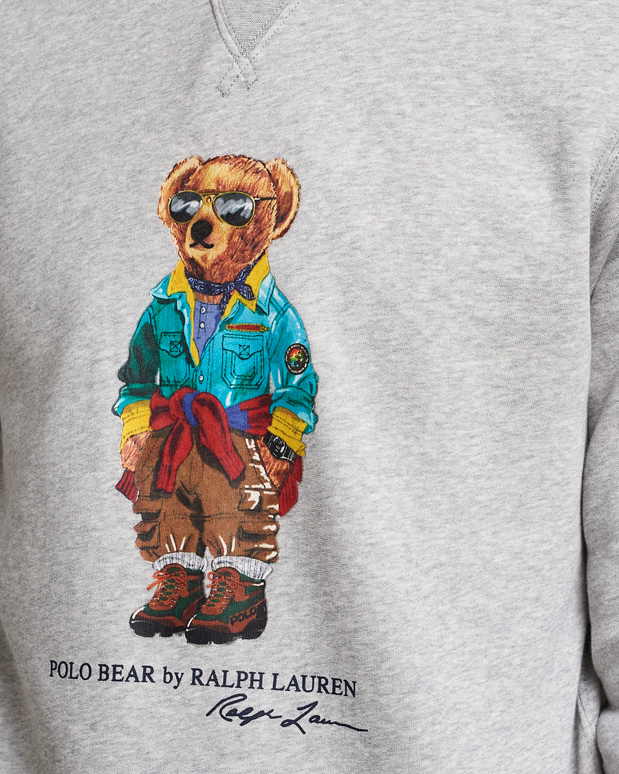 Heren | Truien | Polo Ralph Lauren | Magic Fleece Printed Bear Sweatshirt Andover Heather