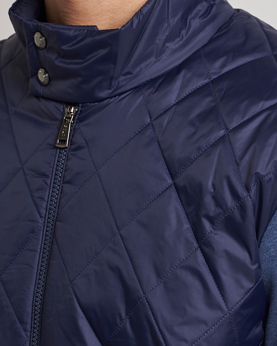 Heren | Truien | Polo Ralph Lauren | Tech Double Knit Hybrid Full Zip Newport Navy