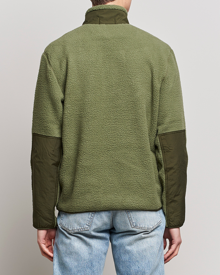 Heren | Truien | Polo Ralph Lauren | Curly Sherpa Half Zip Company Olive