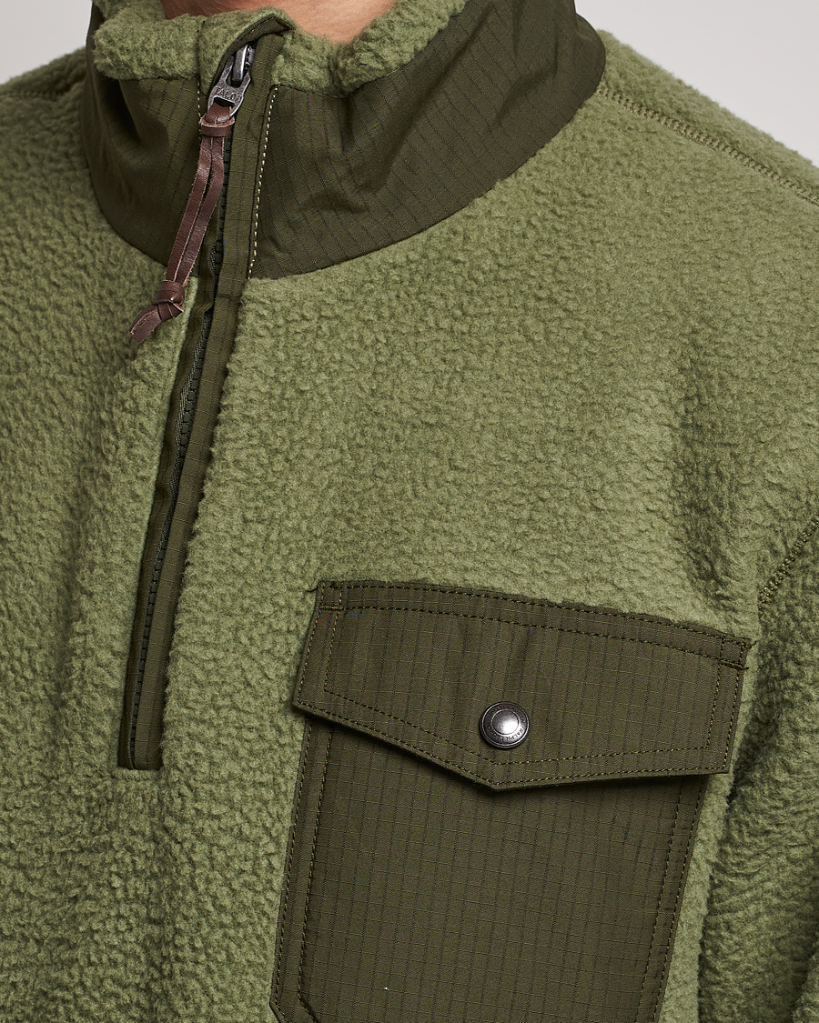 Heren | Truien | Polo Ralph Lauren | Curly Sherpa Half Zip Company Olive