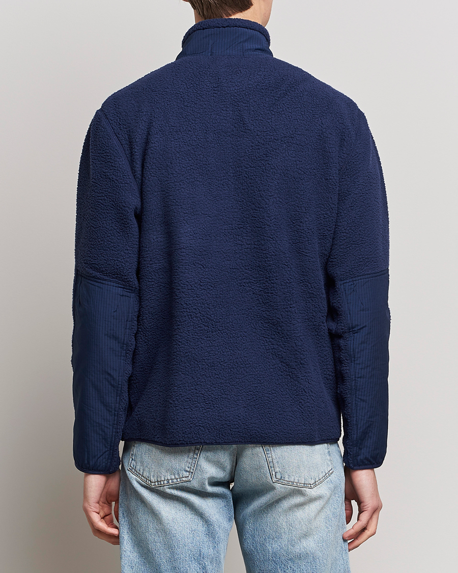 Heren | Truien | Polo Ralph Lauren | Curly Sherpa Half Zip Newport Navy