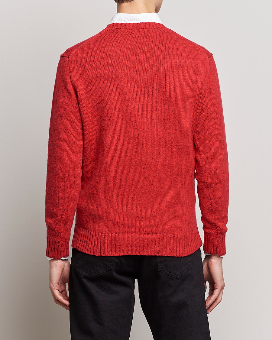 Heren | Truien | Polo Ralph Lauren | Lunar New Year Bear Knitted Sweater Red