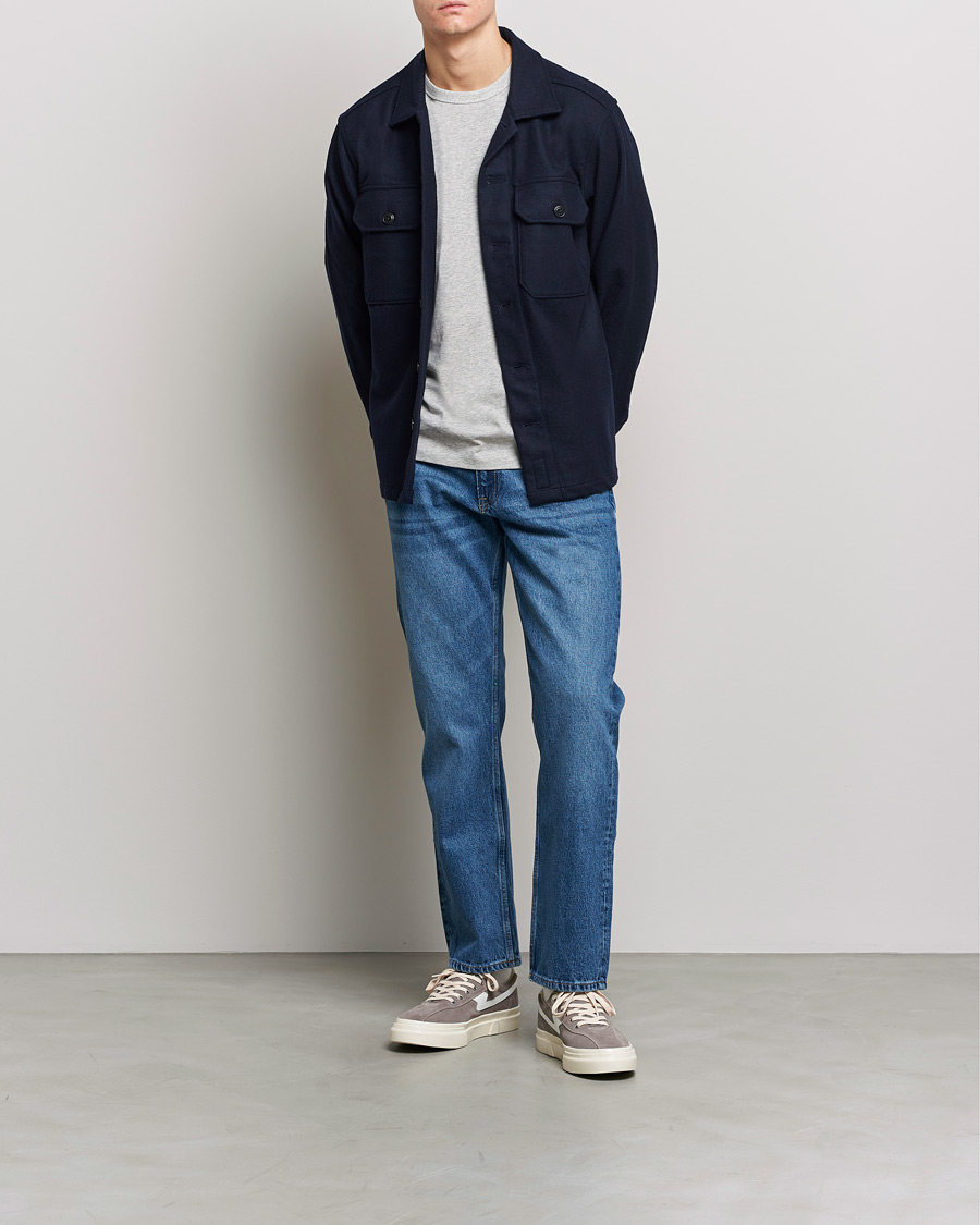 Heren | Overhemden | Polo Ralph Lauren | Wool/Nylon Pocket Overshirt Collection Navy