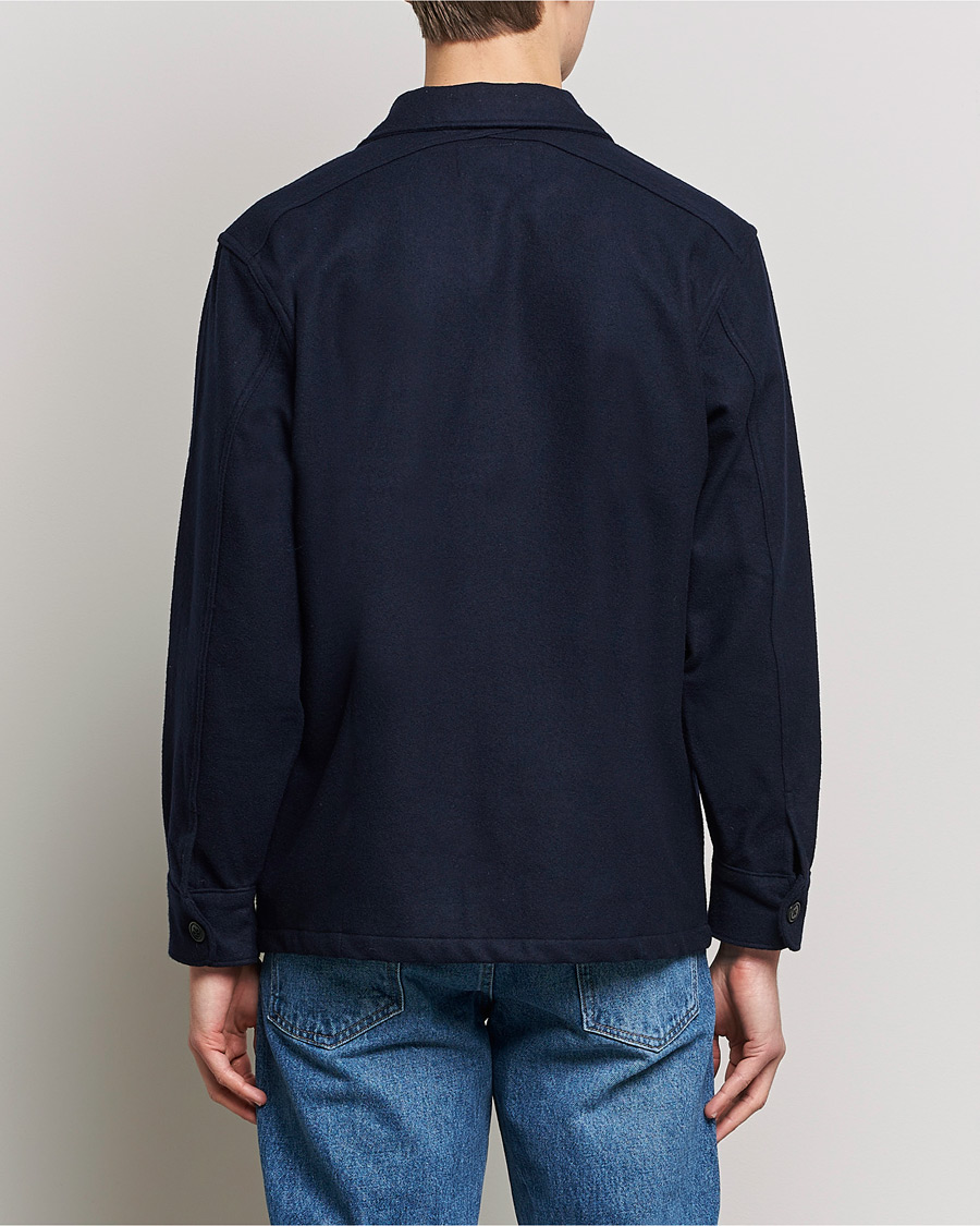 Heren | Overhemden | Polo Ralph Lauren | Wool/Nylon Pocket Overshirt Collection Navy