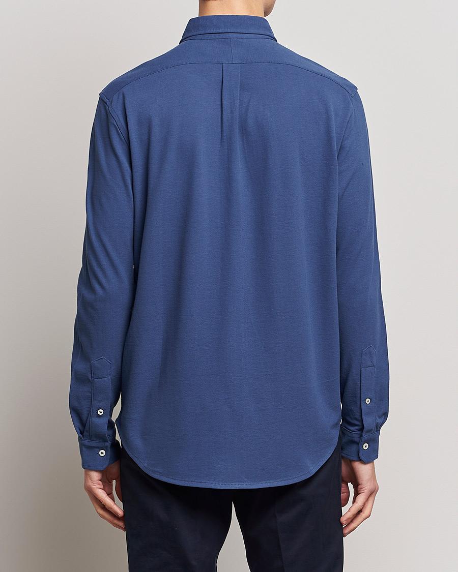 Heren | Overhemden | Polo Ralph Lauren | Featherweight Mesh Shirt Light Navy