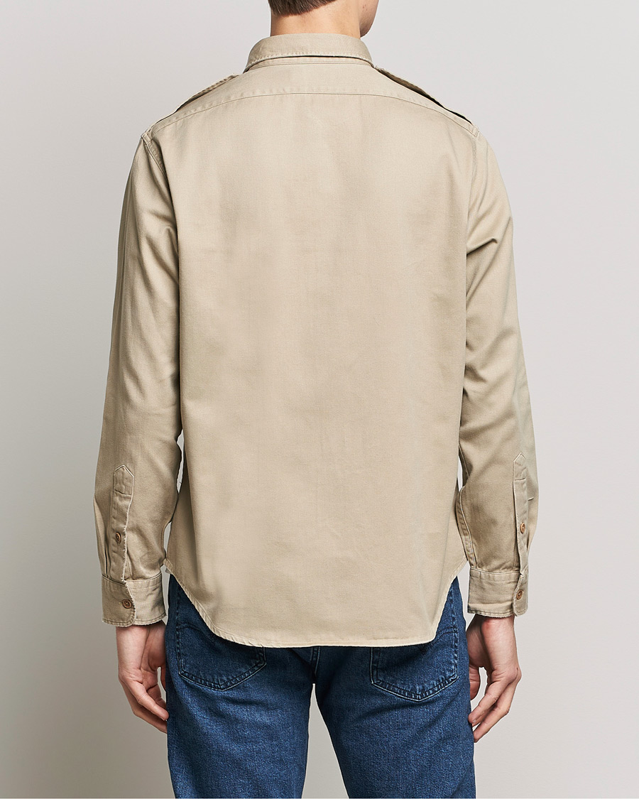 Heren | Overhemden | Polo Ralph Lauren | Twill Safari Pocket Overshirt Khaki