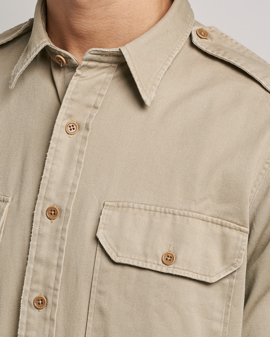 Heren | Overhemden | Polo Ralph Lauren | Twill Safari Pocket Overshirt Khaki