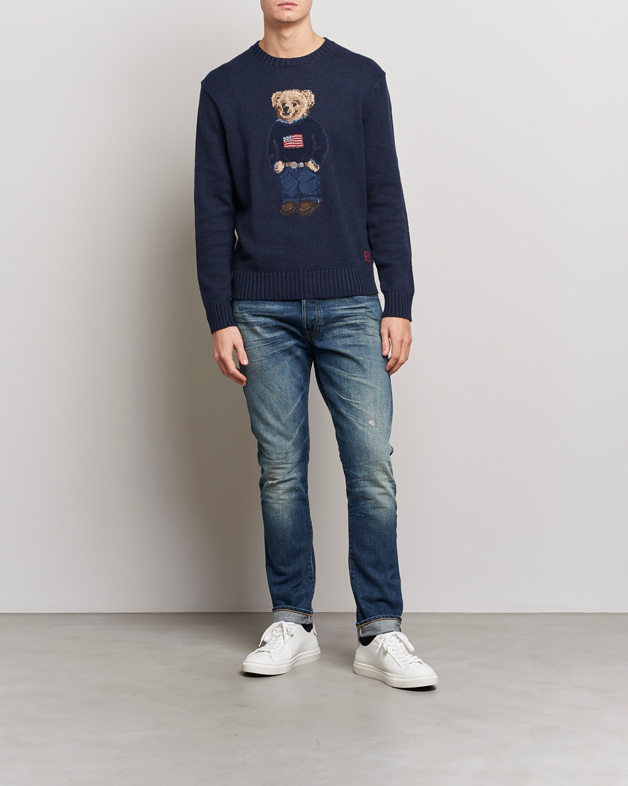 Heren | Jeans | Polo Ralph Lauren | Sullivan Korbel Selvedge Jeans Dark Blue
