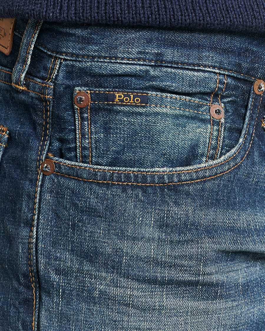 Heren | Jeans | Polo Ralph Lauren | Sullivan Korbel Selvedge Jeans Dark Blue