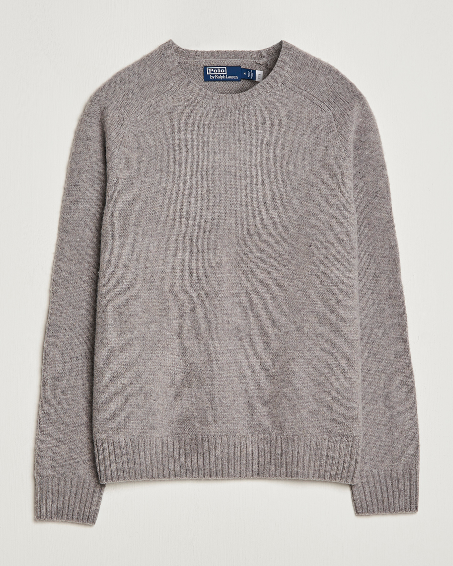 Heren | Truien | Polo Ralph Lauren | Wool Knitted Sweater Grey