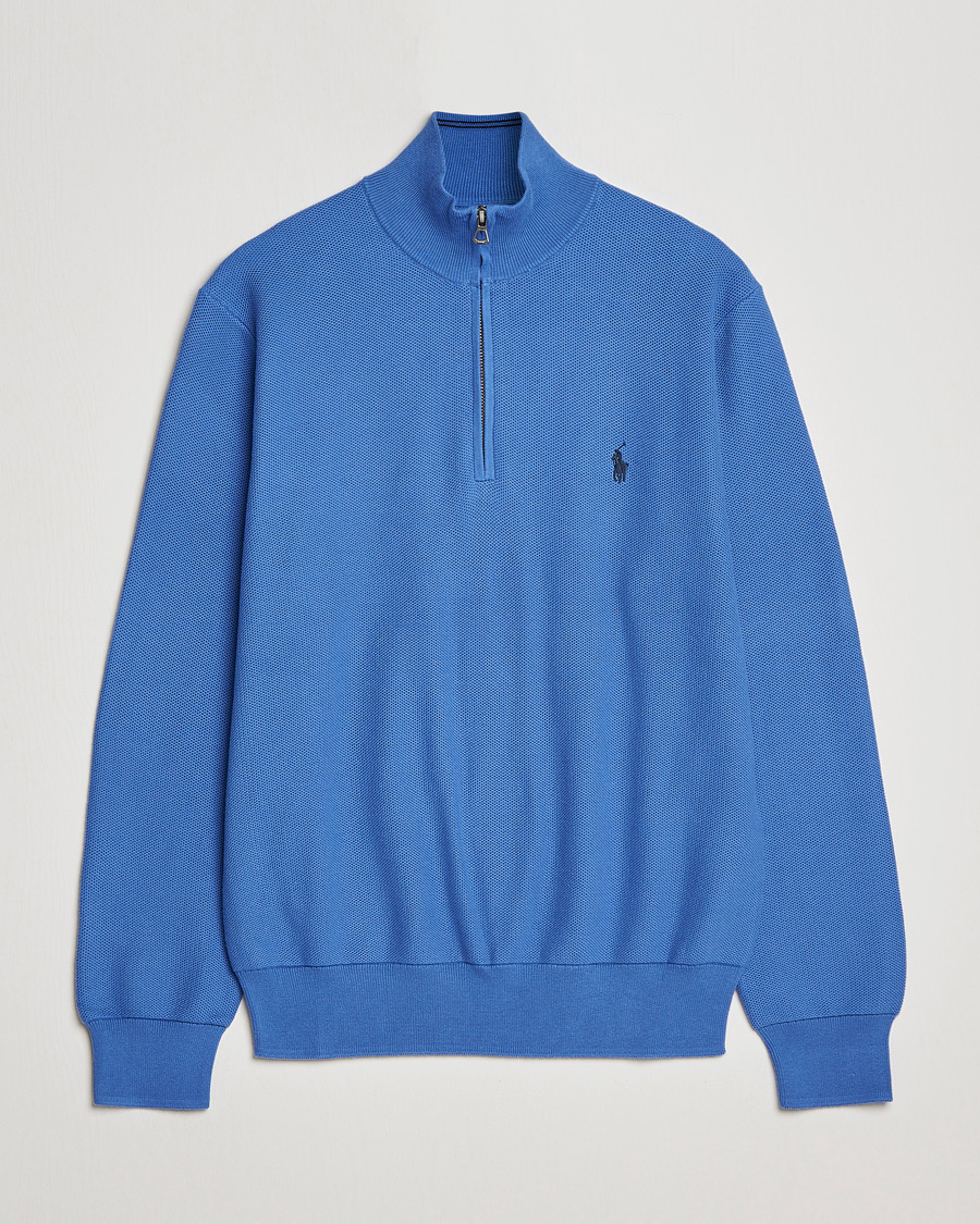 Heren | Truien | Polo Ralph Lauren | Cotton Half Zip Maidstone Blue