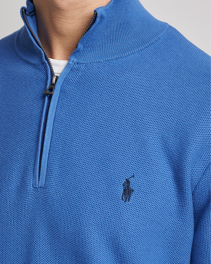 Heren | Truien | Polo Ralph Lauren | Cotton Half Zip Maidstone Blue