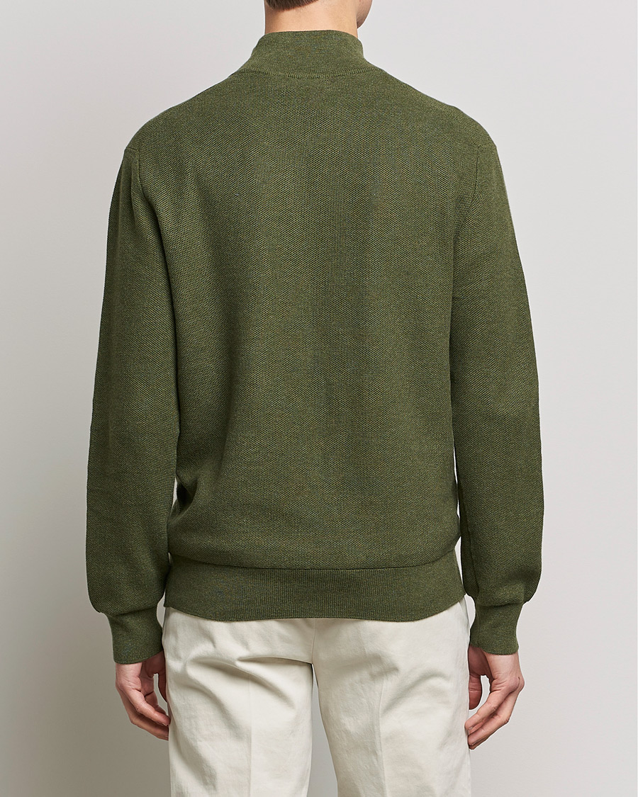 Heren | Truien | Polo Ralph Lauren | Cotton Half Zip Olive Heather