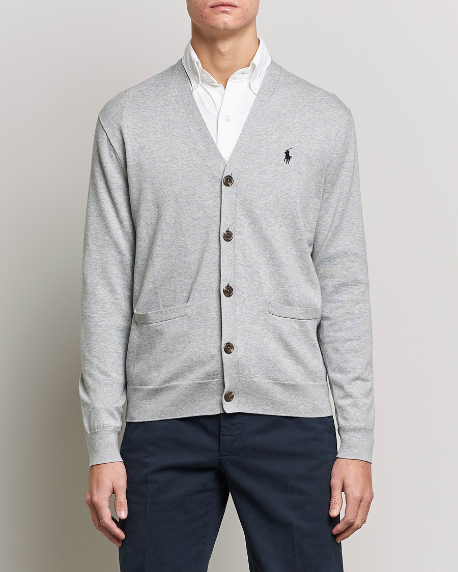 Heren | Truien | Polo Ralph Lauren | Cotton Cardigan Andover Heather