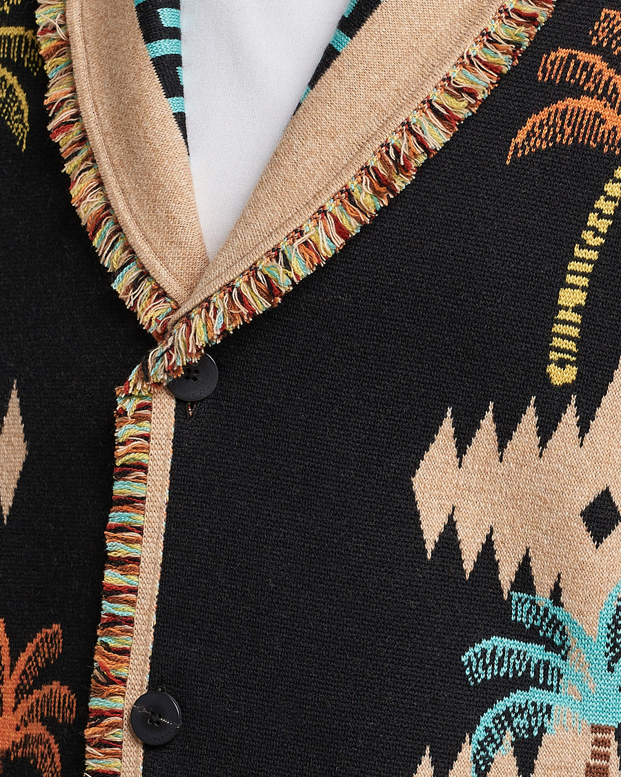 Heren | Truien | Alanui | Palm Tree Jacquard Cardigan Multicolor