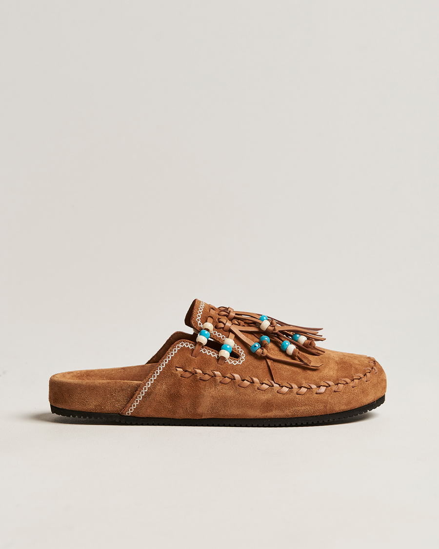 Heren | Alanui Salvation Mountain Mule Brown Suede | Alanui | Salvation Mountain Mule Brown Suede
